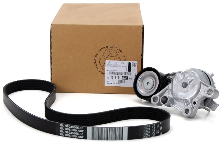 301 - C-Ellyse 2012-2020 1.6 Hdi | V Kayış Seti Gergi Kütüğü Ve V Kayışı Orijinal