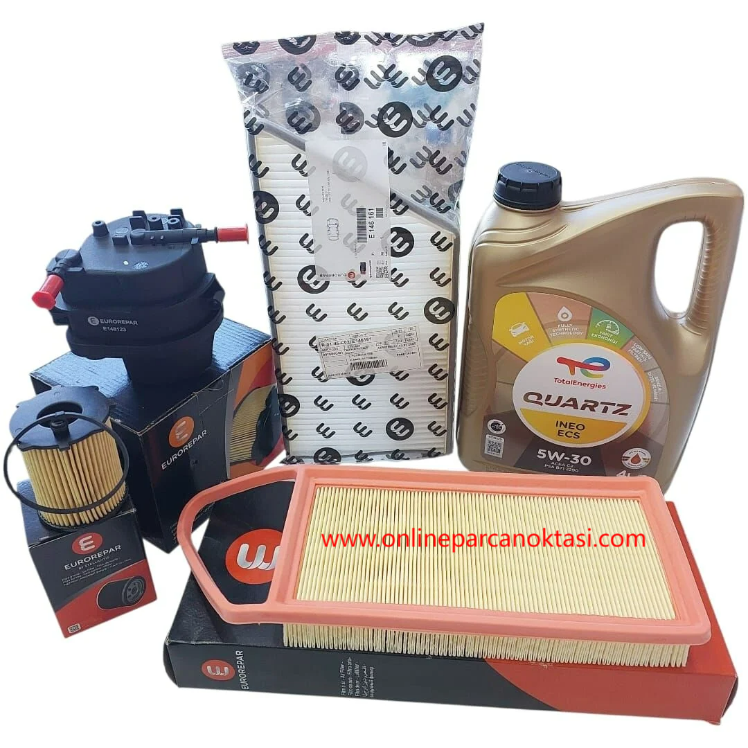Peugeot 206 | 1.4 Hdi Eurorepar Yağ Bakım Seti