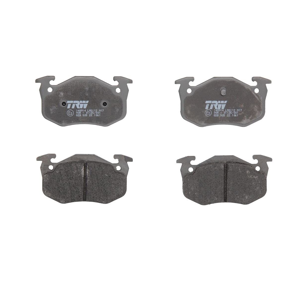 Peugeot 206 | Arka Fren Balata Takımı TRW