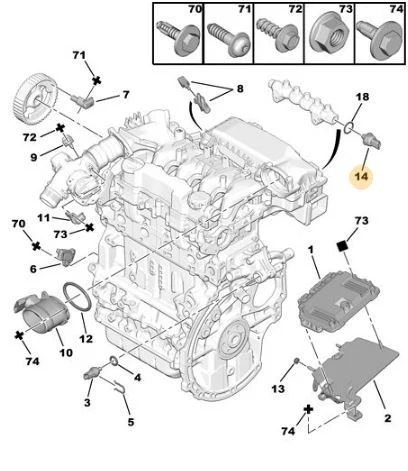 Peugeot 106 | Mazot Basınç Müşürü PSA