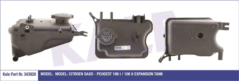 Citroen Saxo I  Yedek Su Deposu Kapaklı KALE